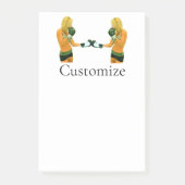 Fitness Boxing Thunder_Cove Post-it Klebezettel (Vorderseite)