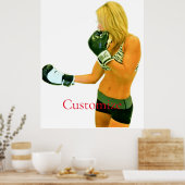 Fitness Boxing Thunder_Cove Poster (Küche)