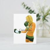 Fitness Boxing Thunder_Cove Postkarte (Stehend Vorderseite)