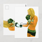 Fitness Boxing Thunder_Cove Postkarte (Vorne/Hinten)