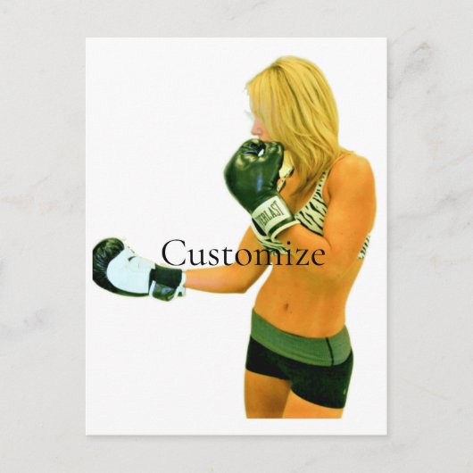 Fitness Boxing Thunder_Cove Postkarte (Vorderseite)