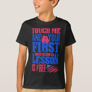 Fitness Boxring - Erste kostenlose Lektion - Ich l T-Shirt