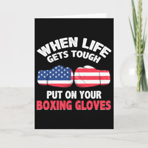Fitness Boxring - Ich liebe Kickboxen Karte