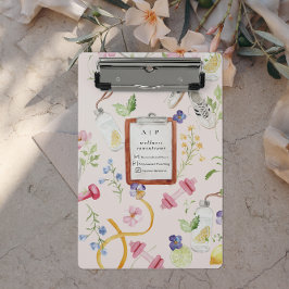 Fitness Branding | QR-Code für Wellness-Coach Mini Klemmbrett