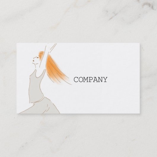 FITNESS BUSINESS CARD VISITENKARTE (Rückseite)