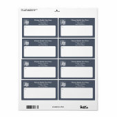 Fitness Business Logo Grey White Shipping (Vorne)