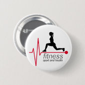 Fitness Button (Vorne & Hinten)