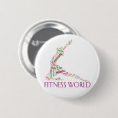 Fitness Button (Vorne & Hinten)