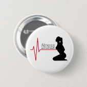 Fitness Button (Vorne & Hinten)