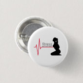 Fitness Button (Vorne & Hinten)