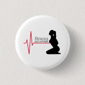 Fitness Button (Vorderseite)