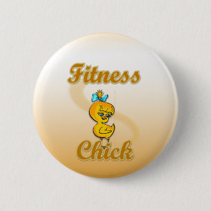 Fitness Chick Button