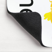 Fitness Chick Mousepad (Ecke)