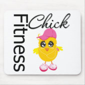 Fitness Chick Mousepad (Vorne)