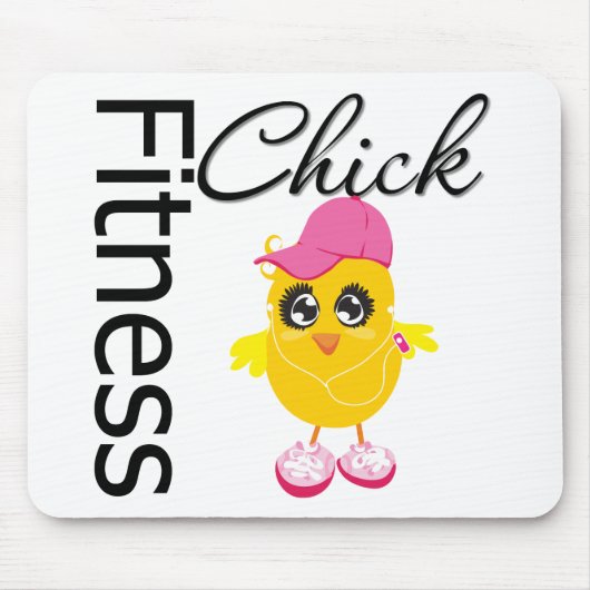 Fitness Chick Mousepad (Vorne)