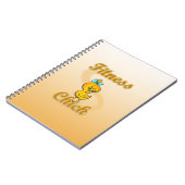 Fitness Chick Notizblock (Linke Seite)