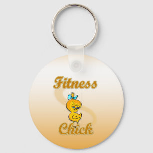 Fitness Chick Schlüsselanhänger
