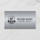 Fitness Club | Personal Trainer Visitenkarte (Vorderseite)