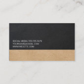 Fitness Coach | Ernährung Visitenkarte (Rückseite)