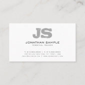 Fitness Coach Personal Trainer Moderner Berufliche Visitenkarte (Rückseite)