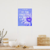 Fitness Daisy Poster 001 (Küche)