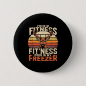 Fitness Deer In My Zer Deer Hunting  Button (Vorderseite)