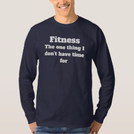 Fitness Definition Shirt Langarm-Shirt