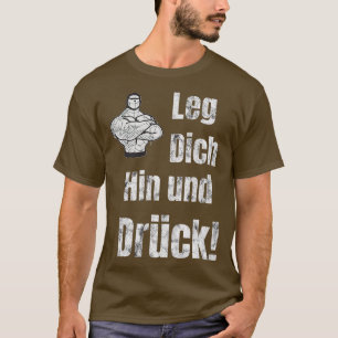 Fitness der Bench Press-Bodybuilding T-Shirt