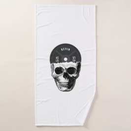 Fitness der Bodybuilding der Stützplatte Badehandtuch