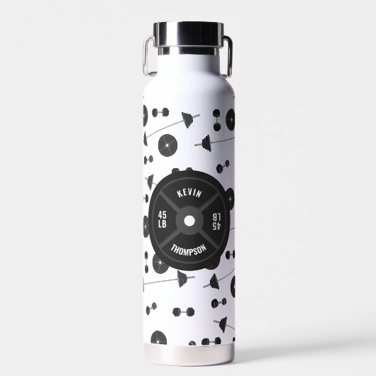 Fitness der Gewichtsausbildung Name der Bodybuildi Trinkflasche (Vorne)