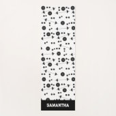 Fitness der Gewichtsausbildung Name der Bodybuildi Yogamatte (Vorderseite)