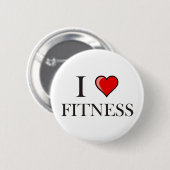 Fitness der Liebe I Button (Vorne & Hinten)