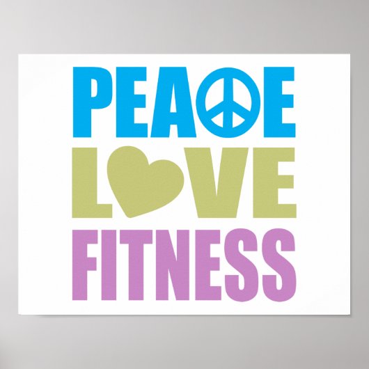 Fitness der Liebe Poster (Vorne)