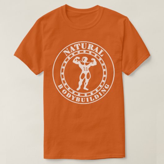 Fitness der natürlichen Bodybuilding T-Shirt (Design vorne)