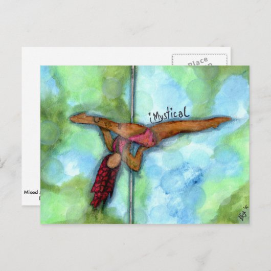 Fitness der Poole Postkarte (Vorne/Hinten)