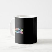 Fitness des Aerobic Instructors Kaffeetasse (Vorderseite Links)