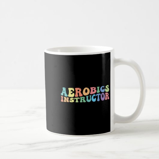 Fitness des Aerobic Instructors Kaffeetasse (Rechts)
