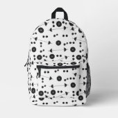 Fitness des Gewichtstrainings Dumbell Bodybuilding Bedruckter Rucksack (Vorderseite)