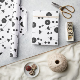 Fitness des Gewichtstrainings Dumbell Bodybuilding Geschenkpapier