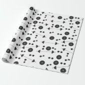 Fitness des Gewichtstrainings Dumbell Bodybuilding Geschenkpapier (Ungerollt)