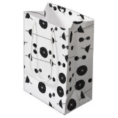 Fitness des Gewichtstrainings Dumbell Bodybuilding Mittlere Geschenktüte (Vorderseite Schrägansicht)