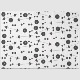 Fitness des Gewichtstrainings Dumbell Bodybuilding Seidenpapier