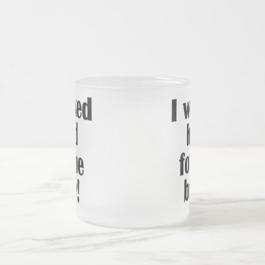 Fitness, die ich hart für den Körper arbeitete Mattglastasse (Mittel)