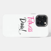 "Fitness Diva!" iPhone Hülle (Rückseite (Horizontal))