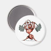 Fitness Diva Magnet (Vorderseite/Rückseite)