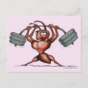 Fitness Diva Postkarte