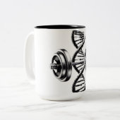 Fitness DNA Two-Tone Performance Tasse (Vorderseite Links)