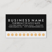 Fitness-Doppelrisikokredit-Treueprogramm Treuekarte (Rückseite)