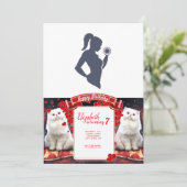 Fitness Einladung (Stehend Vorderseite)