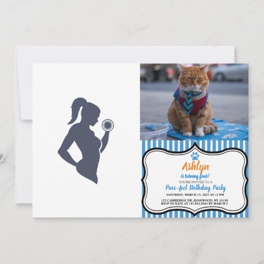 Fitness Einladung (Vorderseite)